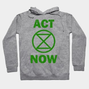 ACT NOW Extinction Rebellion Hoodie